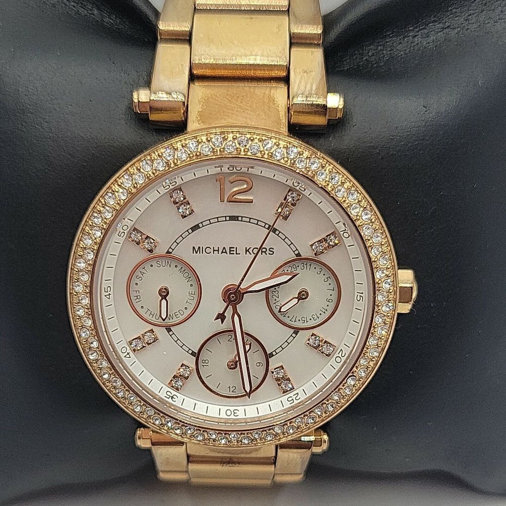 Michael Kors Parker MK5616 Women's StainlessSteel Analog Dial Quartz Watch AM430